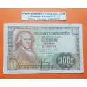 ESPAÑA 100 PESETAS 1948 FRANCISCO BAYEU Serie B 4507604 Pick 137 BILLETE MBC Spain banknote