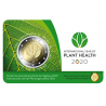 BELGICA 2 EUROS 2020 AÑO INTERNACIONAL DE LA SALUD VEGETAL SC @COINCARD@ 1ª MONEDA CONMEMORATIVA
