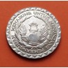 INDONESIA 10 RUPIAS 1979 VALOR FAO ALAS ANAGRAMA KM.44 MONEDA DE ALUMINIO SC 10 Rupiah