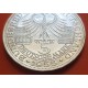 @RARA@ ALEMANIA 5 MARCOS 1955 G LUDWIG VON BADEN KM.115 MONEDA DE PLATA EBC GERMANY 5 Marks silver coin