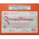 1 billete x ALEMANIA 20 MILLONES DE MARCOS 1923 DRESDEN NEUSTADT COLOR VERDE y ROJO Pick 108 EBC Germany 20 MILLIONEN