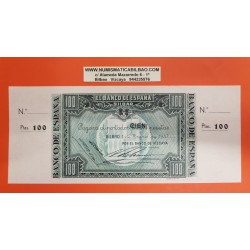 @MATRIZ ORIGINAL@ BILBAO 100 PESETAS 1937 BANCO DE VIZCAYA Pick S.564 BILLETE SC GOBIERNO DE EUSKADI Guerra Civil Euzkadi