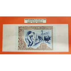@MATRIZ ORIGINAL@ Euskadi 100 PESETAS 1937 BANCO DE VIZCAYA Pick S.564 BILLETE SC GOBIERNO DE EUZKADI Guerra Civil BILBAO