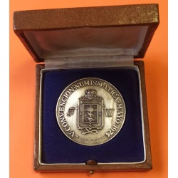 @OFERTA@ ESPAÑA 1974 MEDALLA DE METAL CONVENCION NUMISMATICA MAYO 1974 DE  FERNANDO VII