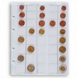 PARDO ALBUM MONEDAS BILLETES CALENDARIOS... modelo 1275 ROJO