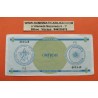 CARIBE 5 PESOS (1985) CERTIFICADO USO TURISTICO PICK FX 13 BILLETE CIRCULADO SERIE FE 468549 CARIBBEAN