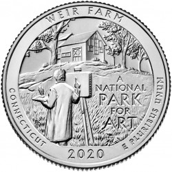 . .25 CENTAVOS 2015 D ESTADOS UNIDOS SC SARATOGA USA QUARTER