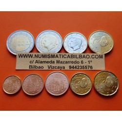 . @ESPAÑA@ MONEDAS EUROS 2015 FELIPE VI 1 Cts/2€ SC TIra Serie