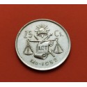 MEXICO 25 CENTAVOS 1952 BALANZA KM.433 MONEDA DE PLATA MBC Mejico Mexiko silver coin ESTADOS UNIDOS MEXICANOS