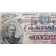 @RARO@ ARGENTINA 1 PESO 1897 BANCO DE LA PROVINCIA DE CORRIENTES Serie B458318 Pick S1131 BILLETE MBC-