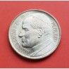 VATICANO 20 LIRAS 1981 PAPA JUAN PABLO II y JESUS JUNTO A PUERTA SAGRADA KM.156 MONEDA DE LATON SC  Vatican 20 Lire