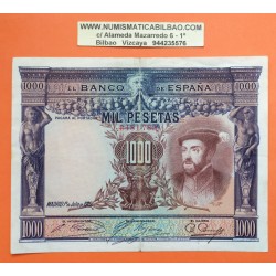 ESPAÑA 1000 PESETAS 1925 CARLOS I SIN SERIE 482 MBC++ Pick 70