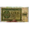 ESPAÑA 100 PESETAS 1936 CATEDRAL DE BURGOS Serie G 500582 Pick 101 BILLETE MUY CIRCULADO Spain banknote