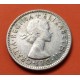 AUSTRALIA 1 SHILLING 1954 CARNERO y REINA ISABEL II KM.53 MONEDA DE PLATA MBC- silver coin