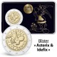 3 monedas x FRANCIA 2 EUROS 2019 ASTERIX SC conmemorativa EN 3 COINCARDS DISTINTOS OBELIX ASTERIX IDEFIX