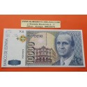 @CAPICUA@ ESPAÑA 10000 PESETAS 1992 JUAN CARLOS I Sin Serie 9007009 Pick 166 BILLETE SIN CIRCULAR Spain