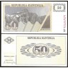 ESLOVENIA 50 TOLARJEV 1990 PAISAJE MONTAÑOSO Pick 5A BILLETE SC Slovenia Slovenija UNC BANKNOTE 50 Tolar