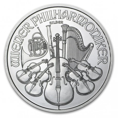 1 aaacoin AUSTRIA 1,50 EUROS 2020 FILARMONICA MONEDA DE PLATA PURA ONZA OZ Österreich Philharmonic