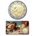 SAN MARINO 2 EUROS 2020 PINTOR GIAMBATTISTA TIEPOLO 250 AÑOS DE SU MUERTE SC @RARA@ 2ª MONEDA CONMEMORATIVA ESTUCHE