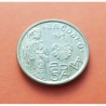 @ERROR TROZOS DE METAL EN CONCHA y NUMERO@ ESPAÑA 5 PESETAS 1993 JACOBEO 93 MONEDA DE LATON MBC+ VARIANTE CATALOGADA R/2