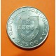 PORTUGAL 25 ESCUDOS 1977 ALEXANDER HERCULANO KM.608 MONEDA DE NICKEL SC-