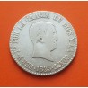 @RARA@ ESPAÑA Rey FERNANDO VII 4 REALES 1823 SP Ceca de BARCELONA Tipo CABEZON MONEDA DE PLATA Spain coin R/1