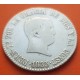 @RARA@ ESPAÑA Rey FERNANDO VII 4 REALES 1823 SP Ceca de BARCELONA Tipo CABEZON MONEDA DE PLATA Spain coin R/1