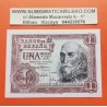 ESPAÑA 1 PESETA 1953 MARQUES DE SANTA CRUZ Serie B Pick 144 BILLETE PLANCHA SIN CIRCULAR Spain banknote