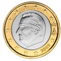 BELGICA 1 EURO 2002 REY ALBERTO MONEDA BIMETALICA SIN CIRCULAR Belgium 1€ coin