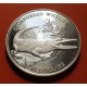 SOLOMON 10 DOLAR 1992 COCODRILO ENDANGERED WILDLIFE KM.51 MONEDA DE PLATA PROOF Salomon Islands 10 Dollars