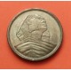 EGIPTO 10 MILLIEMES 1958 Large SPHYNX MONUMENTO DE LOS FARAONES KM.381 MONEDA DE LATON EBC- Egypt