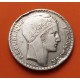 FRANCIA 20 FRANCOS 1938 BUSTO DE DAMA Ceca de TURIN KM.879 MONEDA DE PLATA MBC @GOLPES@ France 20 Francs silver R/1