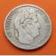 FRANCIA 5 FRANCOS 1841 W Ceca de LILLE Rey LOUIS PHILIPPE I KM.749.13 MONEDA DE PLATA MBC- Republique Francaise