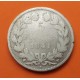 FRANCIA 5 FRANCOS 1841 W Ceca de LILLE Rey LOUIS PHILIPPE I KM.749.13 MONEDA DE PLATA MBC- Republique Francaise