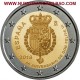 @RARAS@ ESPAÑA 2 EUROS 2018 SANTIAGO DE COMPOSTELA + 2 EUROS 2018 ANIVERSARIO DEL REY SC 2 MONEDAS CONMEMORATIVAS