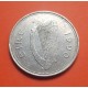 IRLANDA 1 LIBRA 1990 CIERVO y ARPA KM.27 MONEDA DE NICKEL EBC Ireland Eire 1 Pound £1