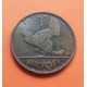 IRLANDA 1 PENIQUE 1928 GALLO KM.3 MONEDA DE COBRE MBC -EIRE 1 Penny copper coin