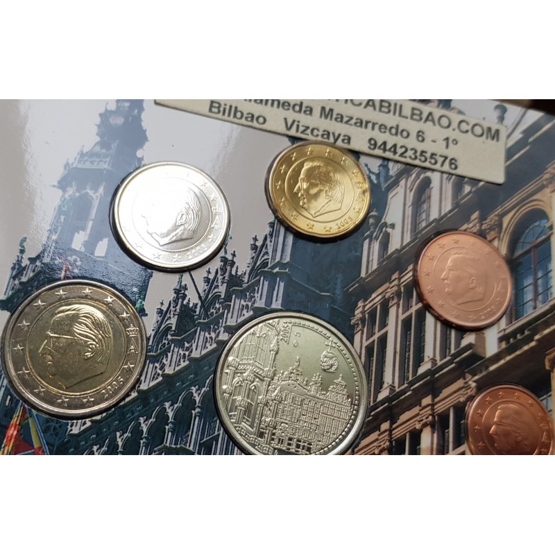 BELGICA CARTERA OFICIAL EURO 2004 BU KMS Numismatica Bilbao
