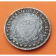 @RARA@ COLOMBIA 2 DECIMOS 1867 BOGOTA y ESCUDO KM.149.A.1 MONEDA DE PLATA MBC- Estados Unidos de Colombia