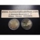 LUXEMBURGO 2 EUROS 2009 EMU 10 ANIVERSARIO MONEDA BIMETALICA SC Luxembourg