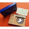 ESPAÑA 5 ECU 1992 REY CARLOS III MONEDA DE PLATA PROOF 1 ONZA ESTUCHE FNMT 5 ECUS 1992