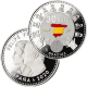 ESPAÑA 30 EUROS 2020 HEROES EN LA LUCHA CONTRA EL CORONAVIRUS MONEDA DE PLATA en COLORES SC BOLSA ORIGINAL FNMT