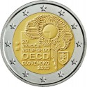 ESLOVAQUIA 2 EUROS 2020 ADHESION A LA OCDE 20 ANIVERSARIO SC MONEDA CONMEMORATIVA Slovakia coin