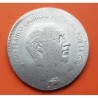 @ERROR ACUÑACION DEFECTUOSA@ ESPAÑA 5 PESETAS 1949 * 19 50 FRANCO MONEDA DE NICKEL MBC ESTADO ESPAÑOL