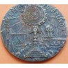 @OFERTA@ BILBAO MEDALLA 1943 ARCIPRESTAZGO DE PORTUGALETE CONGRESO EUCARISTICO CALIZ, BASILICA DE BEGOÑA y PUENTE COLGANTE