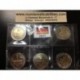 ALEMANIA 2 EUROS 2009 A+D+F+G+J IGLESIA en SAARLAND SC 5 MONEDAS BIMETALICAS Germany BRD