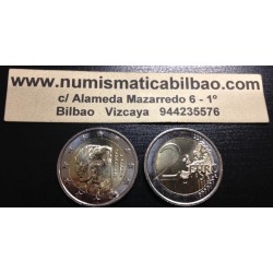 LUXEMBURGO 2 EUROS 2009 DUQUE HENRI y DUQUESA CARLOTA MONEDA BIMETALICA SC CONMEMORATIVA Luxembourg