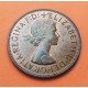 INGLATERRA 1 PENIQUE 1963 ISABEL II y BRITANIA Tipo NO BRIT:OMN KM.897 MONEDA DE BRONCE EBC+ United Kingdom 1 Penny