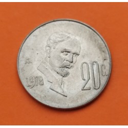 .MEXICO 10 PESOS 1976/1981 ERROR ACUÑACION OFF CENTER COIN SC