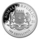 @1 ONZA 2021@ SOMALIA 100 SHILLINGS 2021 ELEFANTE AFRICANO MONEDA DE PLATA PROOFLIKE Oz Ounce silver coin